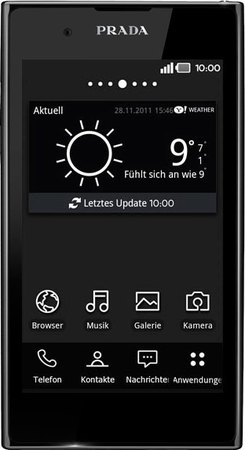 Смартфон LG P940 Prada 3 Black - Протвино
