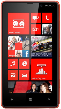 Смартфон Nokia Lumia 820 Red - Протвино