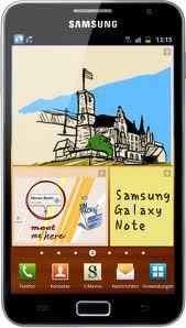 Смартфон Samsung Galaxy Note GT-N7000 Blue - Протвино